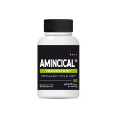 Amincical modérateur d'appétit avec effet coupe-faim naturel. 60 gélules d'origine végétale.