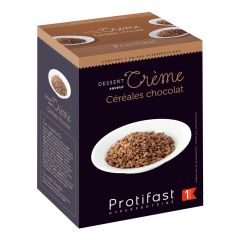 Crème céréales au chocolat riche en protéines.
7 sachets 