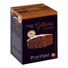 Préparation pour gâteau au chocolat riche en protéines. 7 sachets
