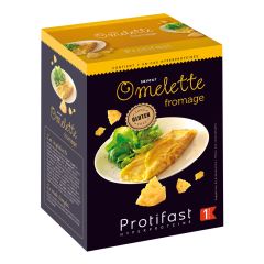Préparation pour omelette fromage riche en protéines. Protifast 7 sachets.