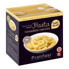 Tutti Proti pâtes torsadées riches en protéines. 
5 sachets cuisson