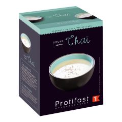 Préparation instantanée pour soupe Thaï riche en protéines. 7 sachets