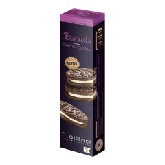 Biscuit crème et cookie riche en protéines, sans gluten, façon Oreo®️