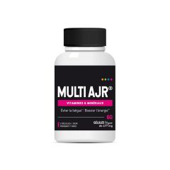 Multi AJR vitamines et minéraux. 90 gélules